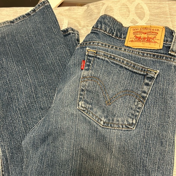 JEANS LEVI'S 313 Nouveau Bootcut Women's 6 Distressed vintage Hard to Find - Picture 1 of 12